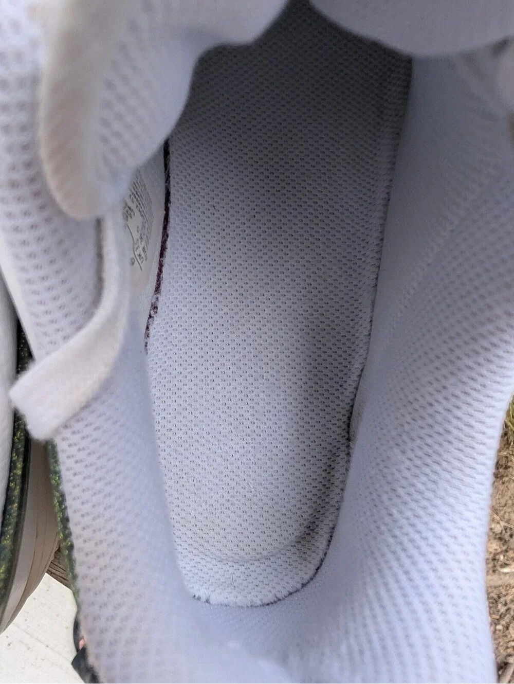 Nike Air Force 1 White Sneakers with Green Swoosh